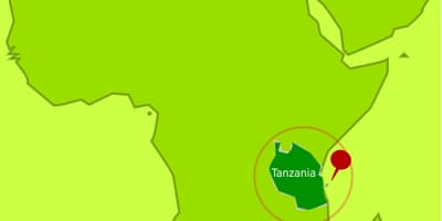 Map of mafia island tanzania