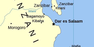 Tanzania islands map